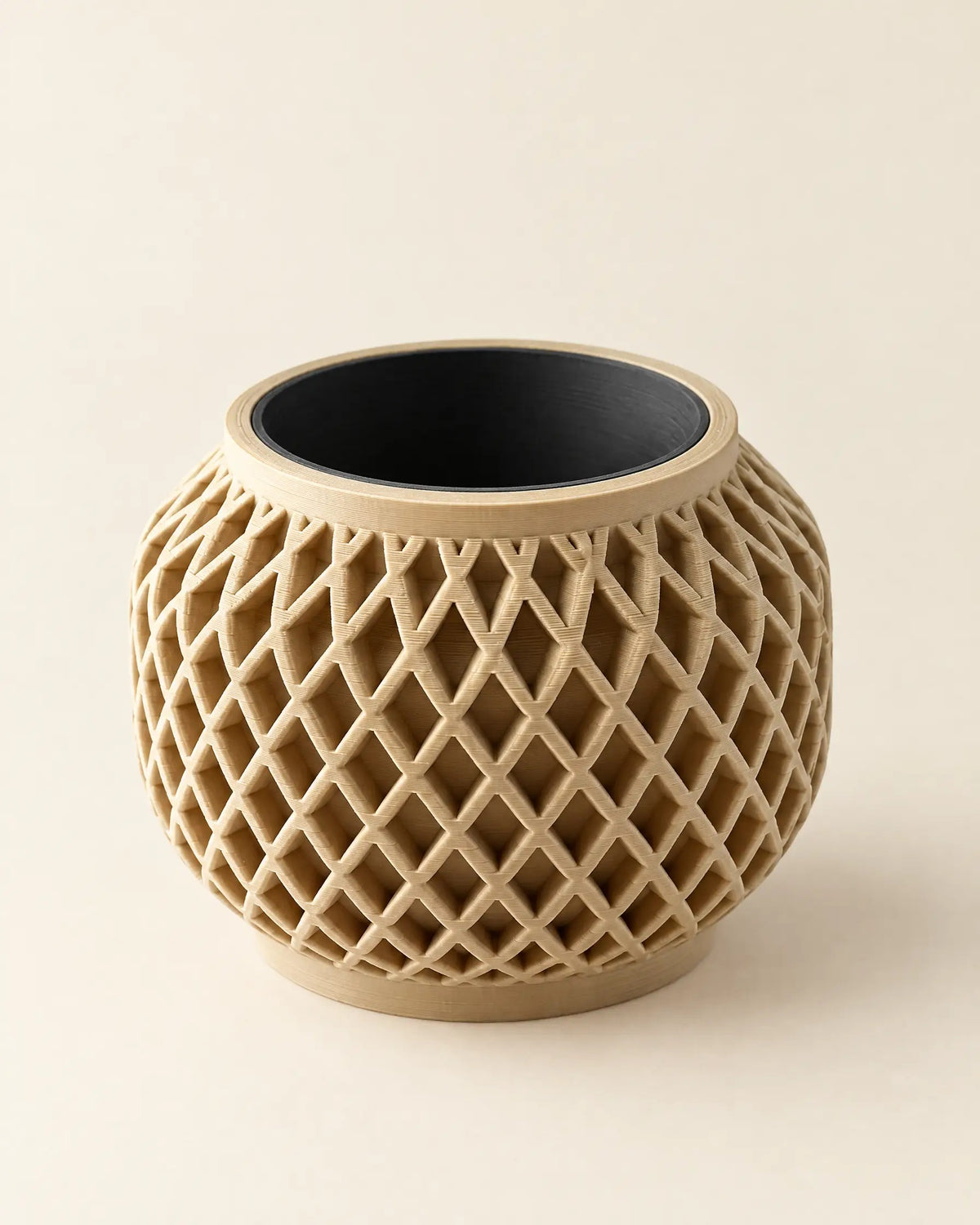 Crosshatch Bulb Planter