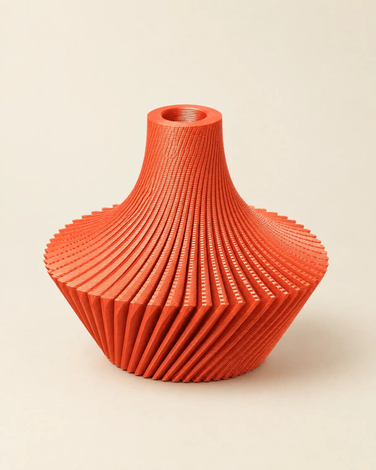 Flared Pleat Vase