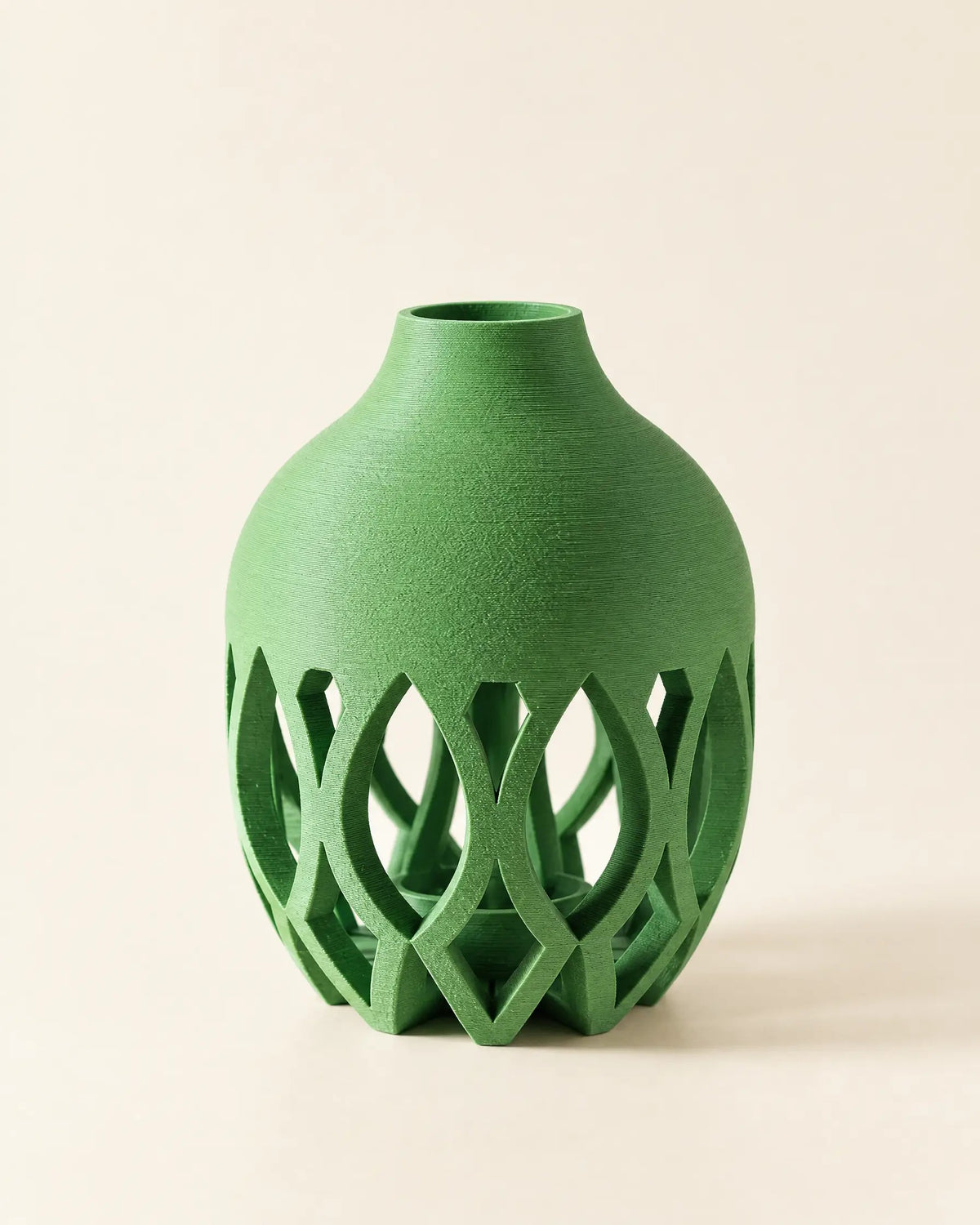 Oval Cut Vase