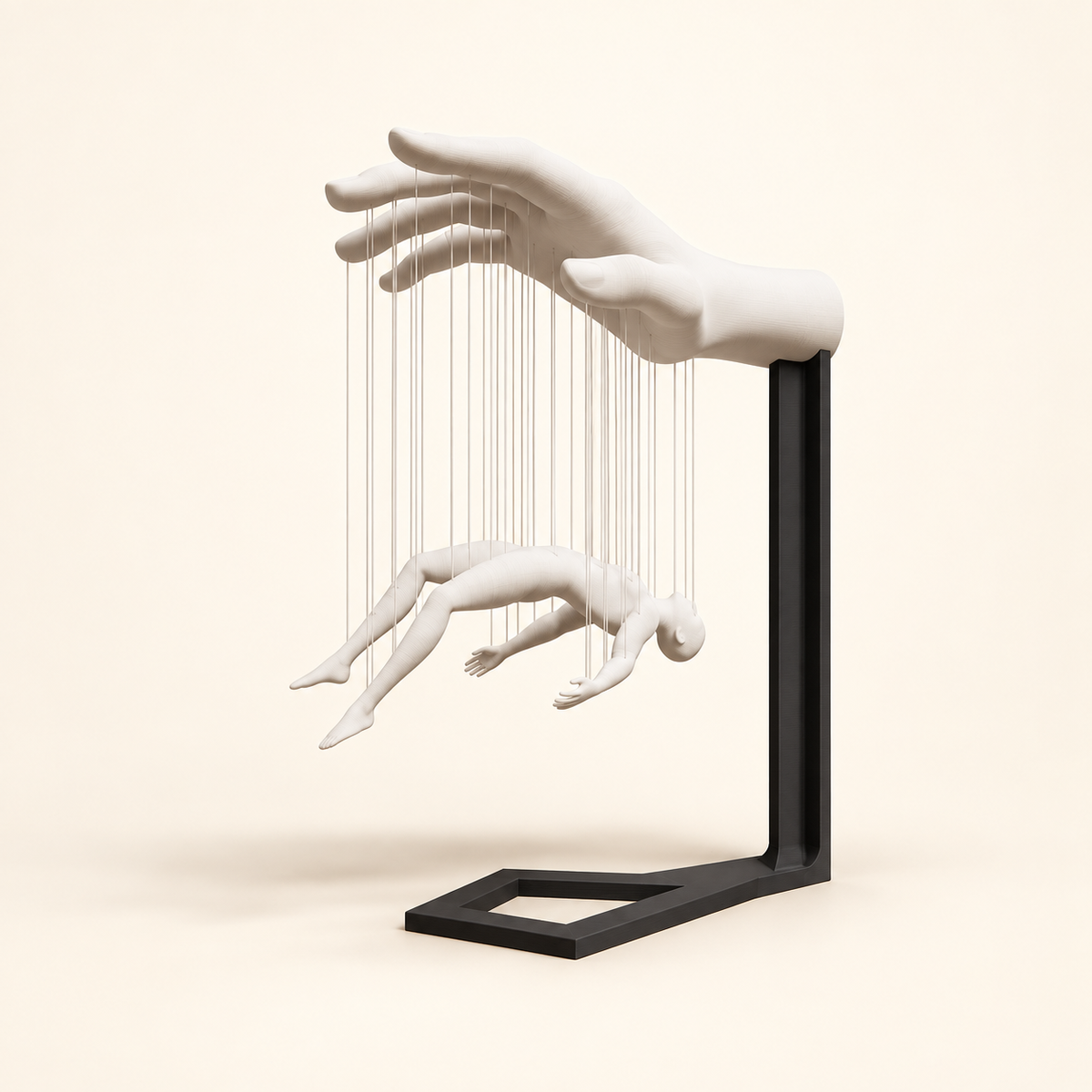 Overtaken Sculpture