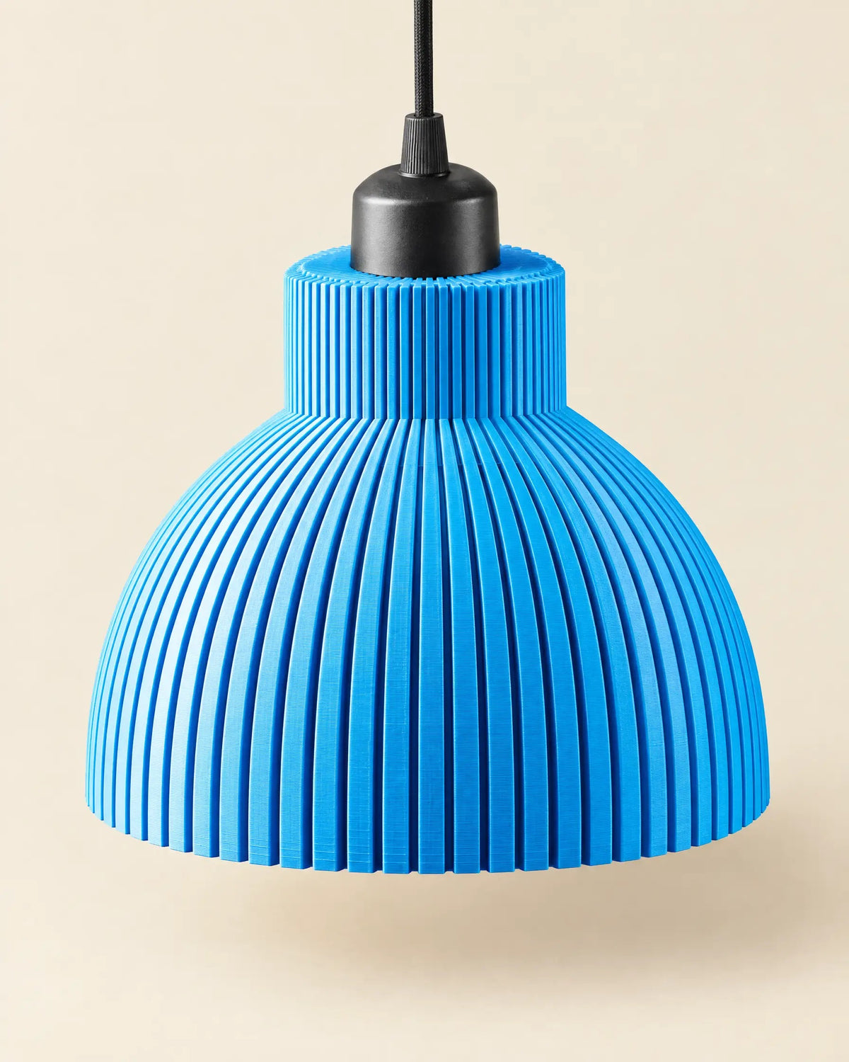 Rib Bell Pendant Light