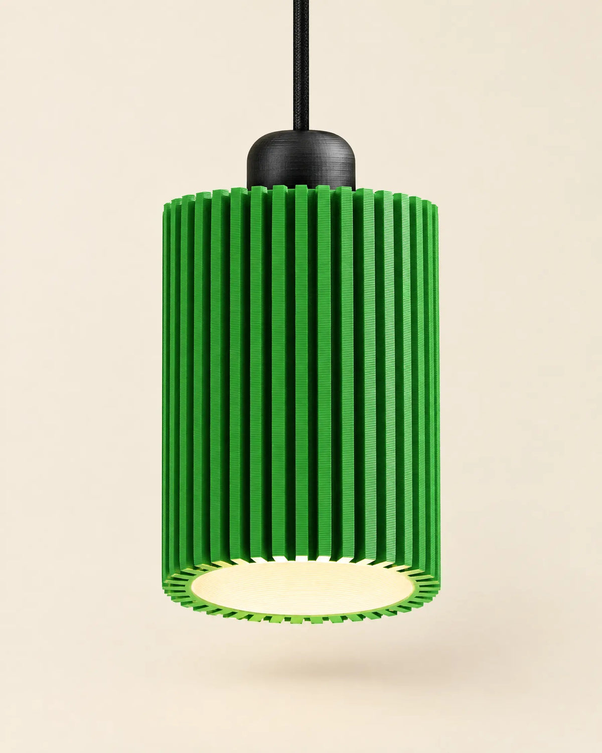 Rib Tube Pendant Light