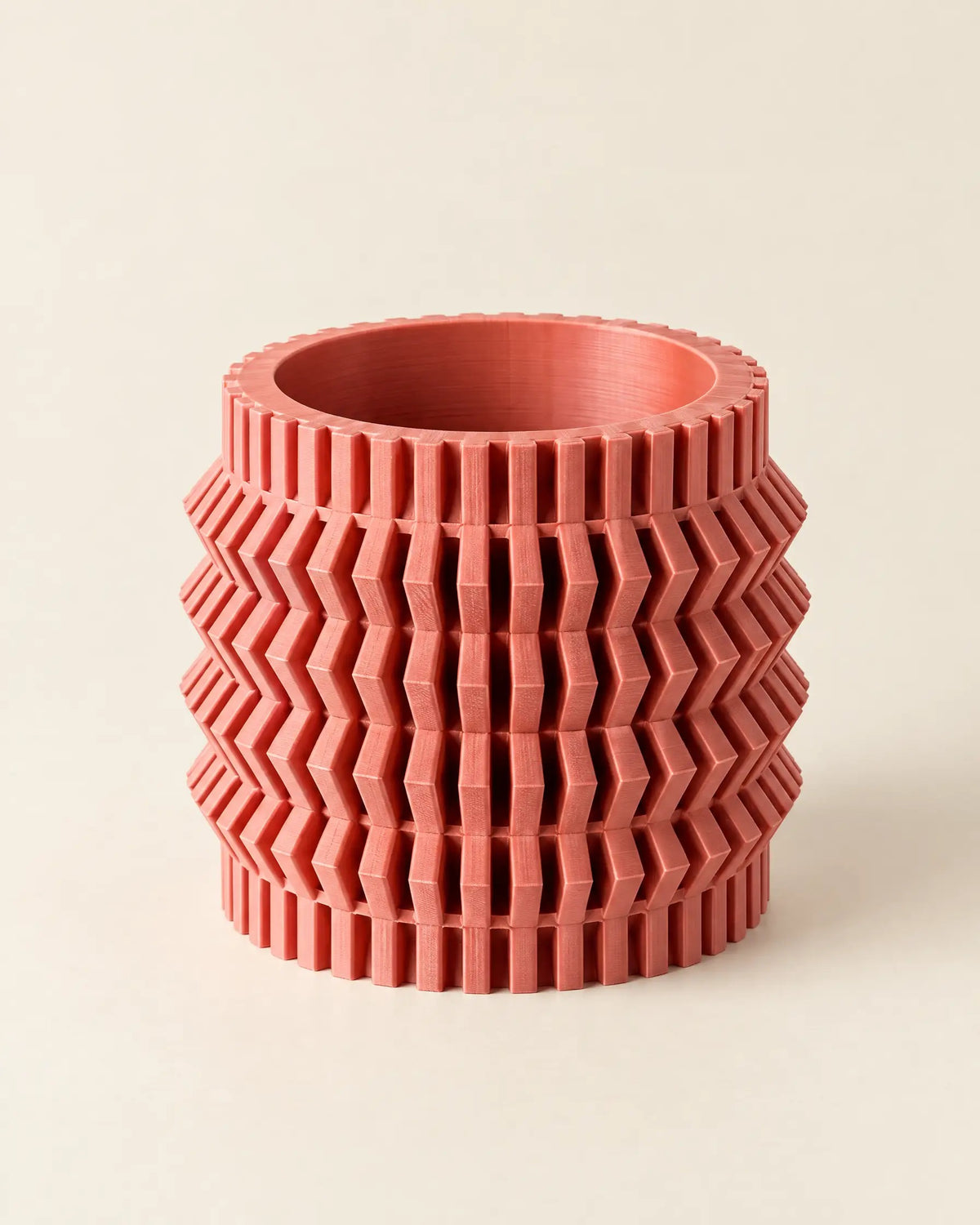 Zigzag Pleat Planter