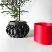 Lantern Hybrid Planter - 3D printed planter by Valence Objects