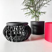 Lantern Hybrid Planter - 3D printed planter by Valence Objects