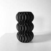 Wave Bubble Vase - 3D printed vase by Valence Objects