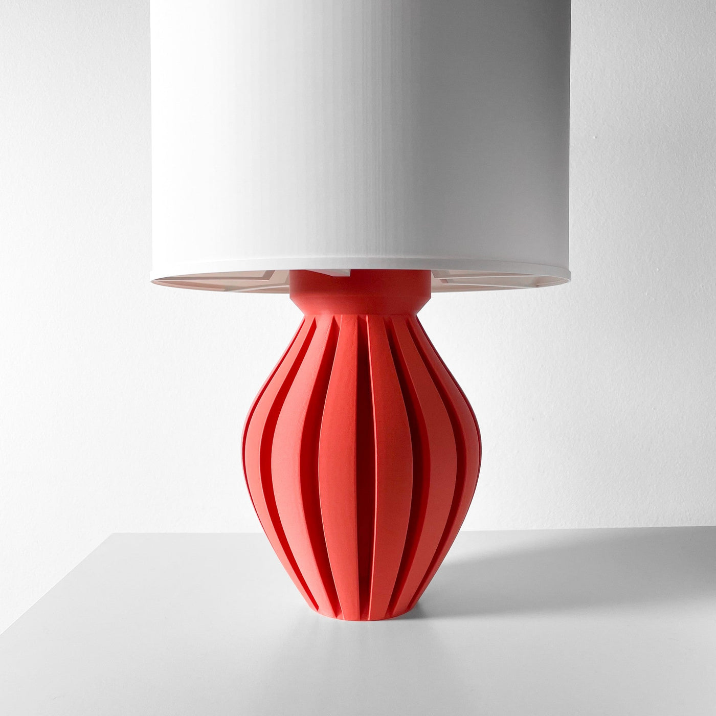 Radial Fin Table Lamp