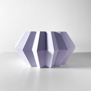 Hex Panel Planter - 3D printed planter by Valence Objects