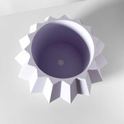 Hex Panel Planter - 3D printed planter by Valence Objects