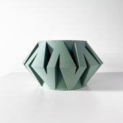 Origami Gem Planter - 3D printed planter by Valence Objects