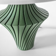 Fin Hourglass Table Lamp - 3D printed table lamp by Valence Objects