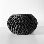 Rope Twist Planter - 3D printed planter by Valence Objects
