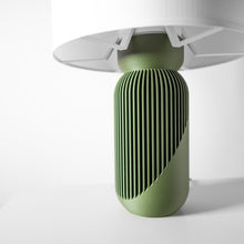 Fin Cylinder Table Lamp