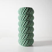 Honeycomb Cylinder Vase - 3D printed vase by Valence Objects