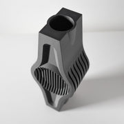 Wave Slab Fin Vase - 3D printed vase by Valence Objects