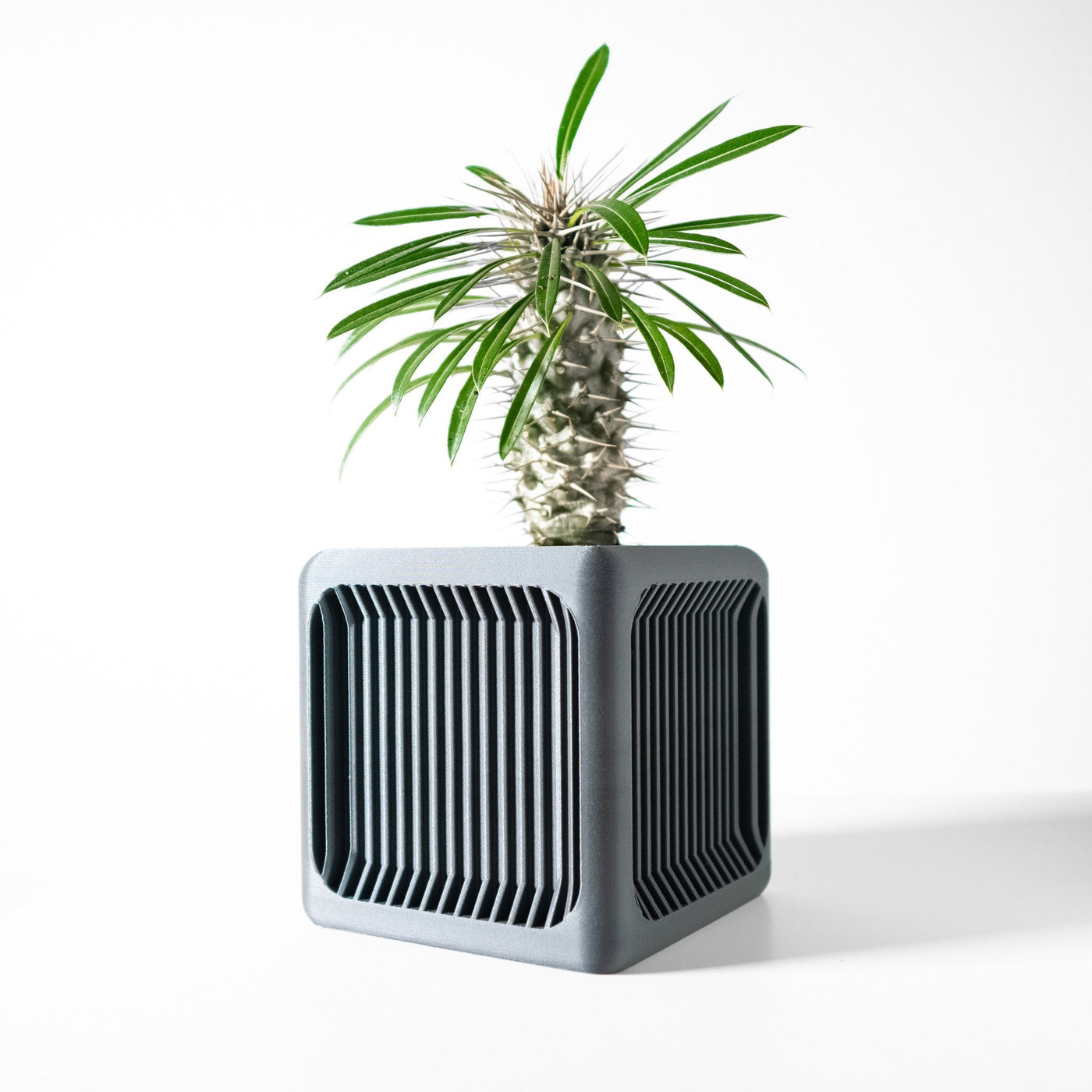 Slat Cube Planter