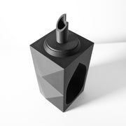 Facet Block Vase - 3D printed vase by Valence Objects