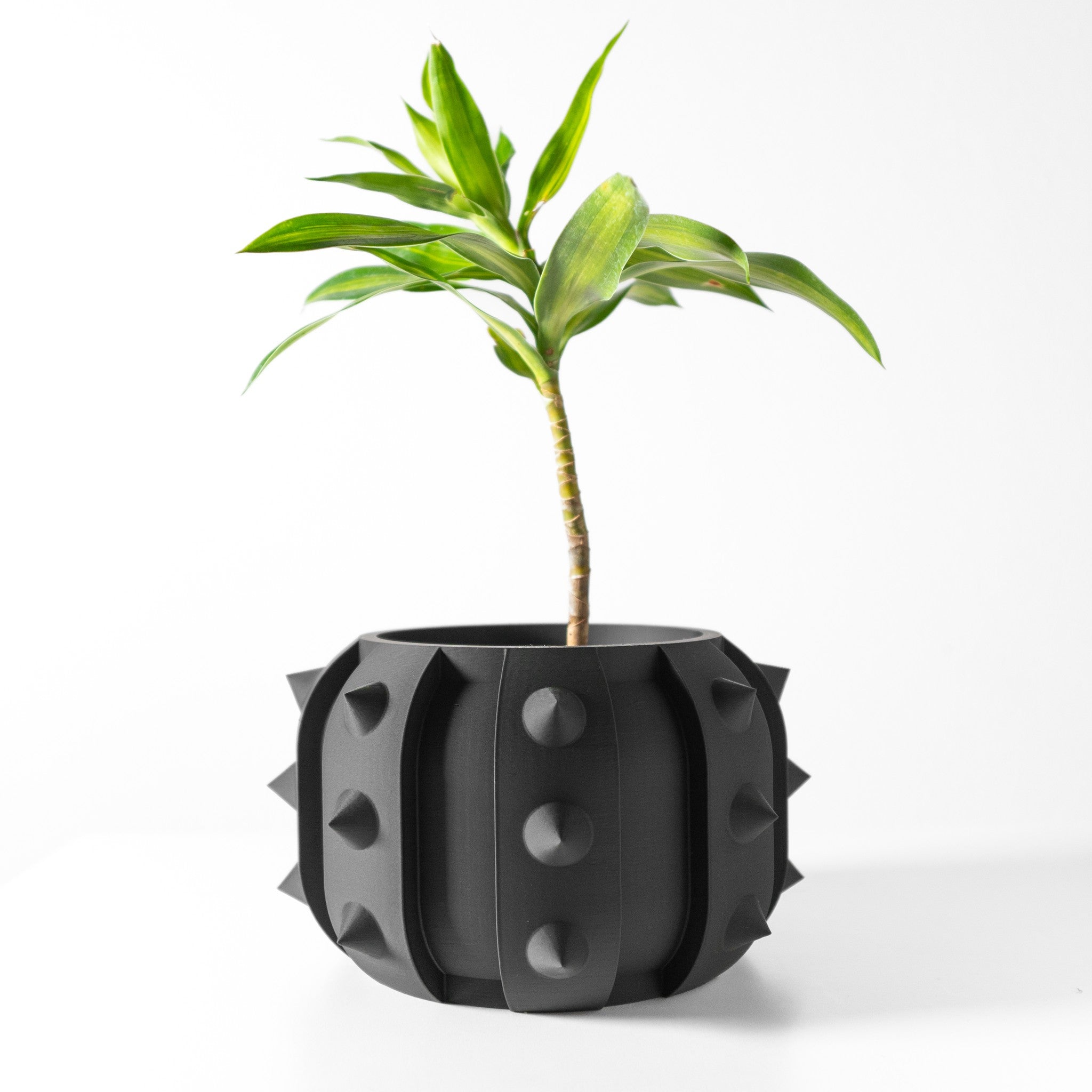 Spike Stud Planter - 3D printed planter by Valence Objects