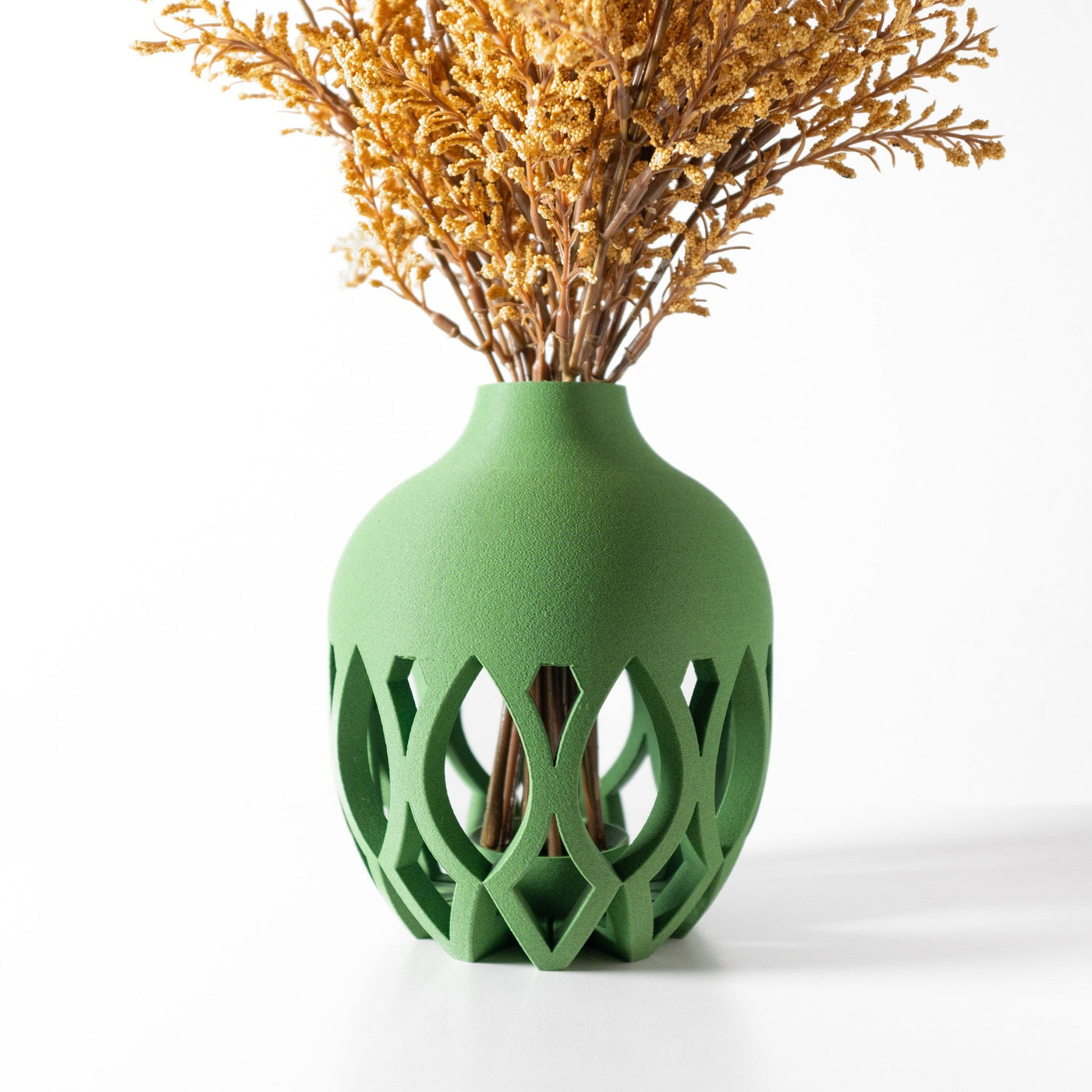 Oval Cut Vase