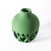 Oval Cut Vase - 3D printed vase by Valence Objects