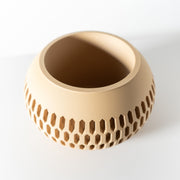 Oval Mesh Planter - 3D printed planter by Valence Objects