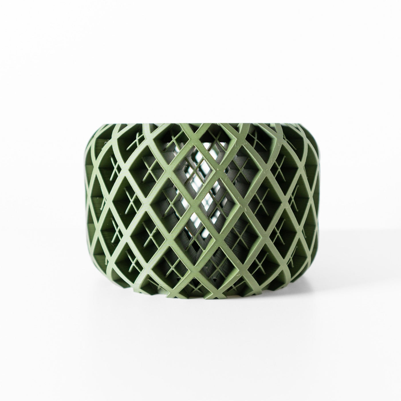 Lattice Drum Orchid Planter