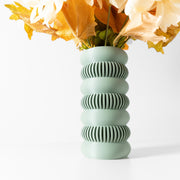 Ring Stack Vase - 3D printed vase by Valence Objects