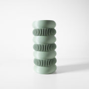 Ring Stack Vase - 3D printed vase by Valence Objects
