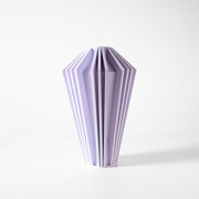 Pleat Gem Vase - 3D printed vase by Valence Objects