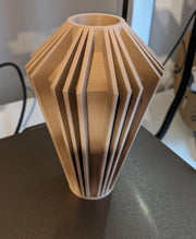 Pleat Gem Vase - 3D printed vase by Valence Objects
