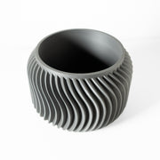 Fine Fin Planter - 3D printed planter by Valence Objects