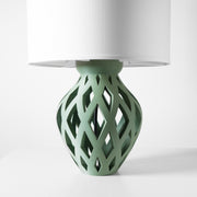 Lattice Bulb Table Lamp - 3D printed table lamp by Valence Objects