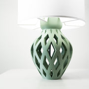 Lattice Bulb Table Lamp - 3D printed table lamp by Valence Objects