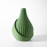 Wrap Fold Vase - 3D printed vase by Valence Objects