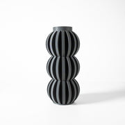 Bubble Tower Vase - 3D printed vase by Valence Objects