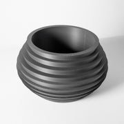 Ridge Stack Planter - 3D printed planter by Valence Objects