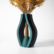 Split Fin Vase - 3D printed vase by Valence Objects