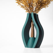 Split Fin Vase - 3D printed vase by Valence Objects