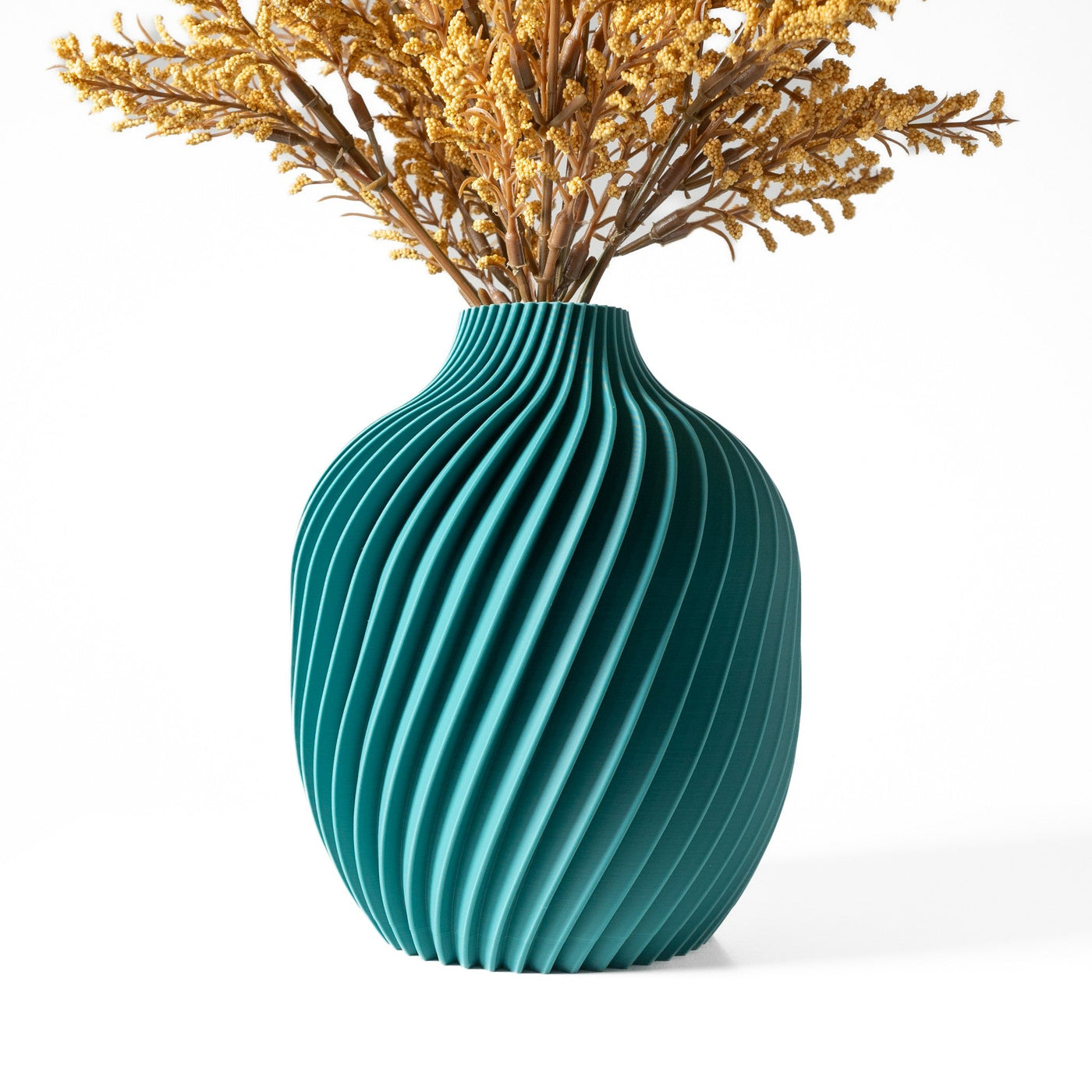 Spiral Rib Vase