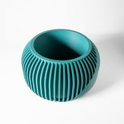 Sweep Fin Planter - 3D printed planter by Valence Objects
