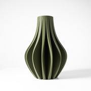 Lobe Bulb Vase - 3D printed vase by Valence Objects