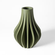 Lobe Bulb Vase - 3D printed vase by Valence Objects