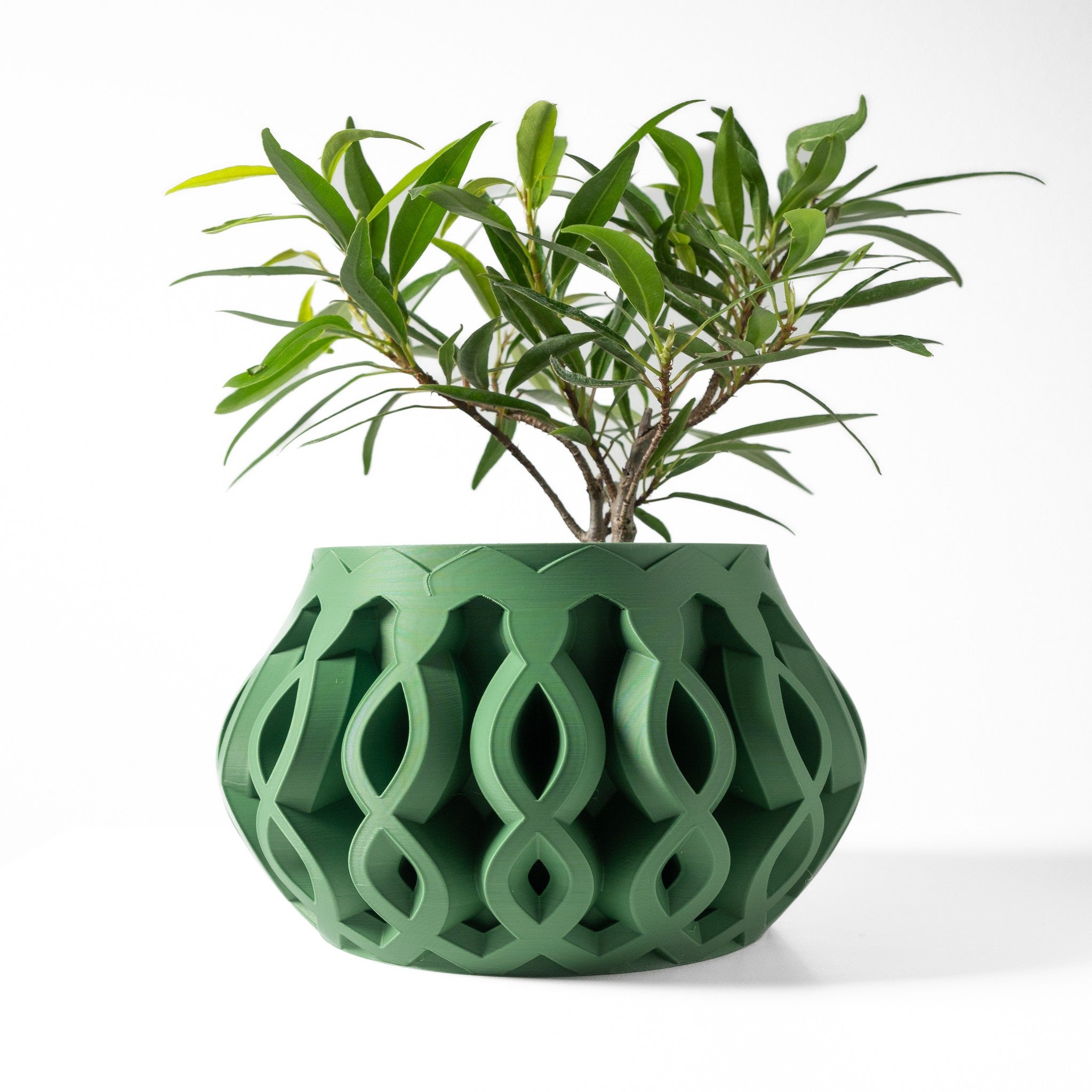 Loop Drop Planter - 3D printed planter by Valence Objects