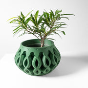 Loop Drop Planter - 3D printed planter by Valence Objects