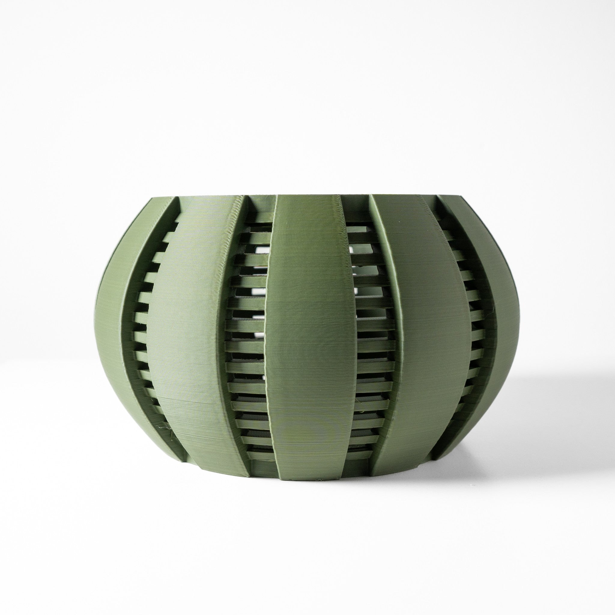 Slot Band Orchid Planter - 3D printed planter by Valence Objects