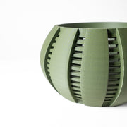 Slot Band Orchid Planter - 3D printed planter by Valence Objects