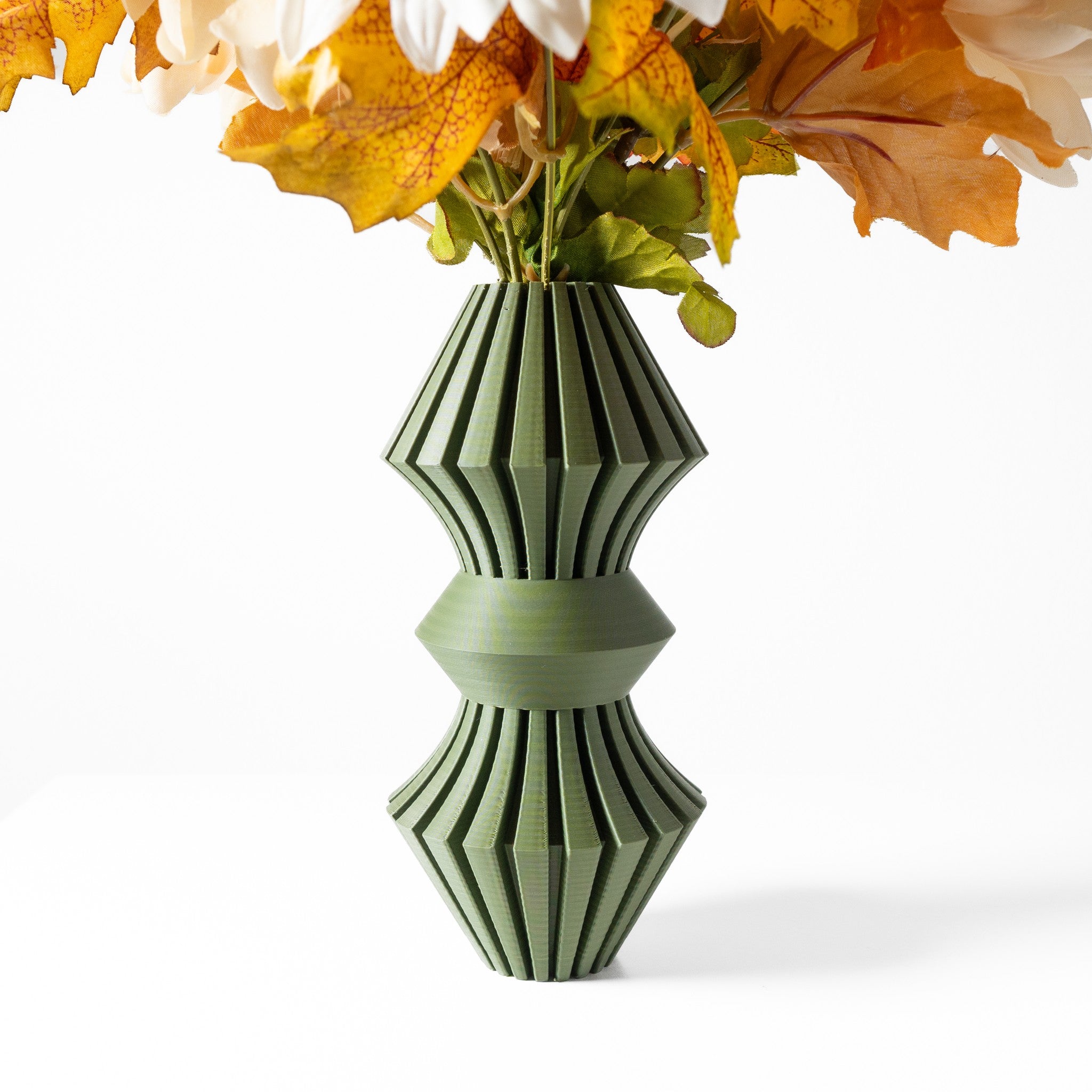 Double Cone Vase - 3D printed vase by Valence Objects