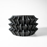 Zigzag Layer Planter - 3D printed planter by Valence Objects