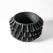 Zigzag Layer Planter - 3D printed planter by Valence Objects