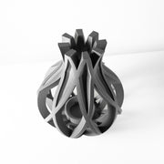 Ribbon Swirl Vase - 3D printed vase by Valence Objects